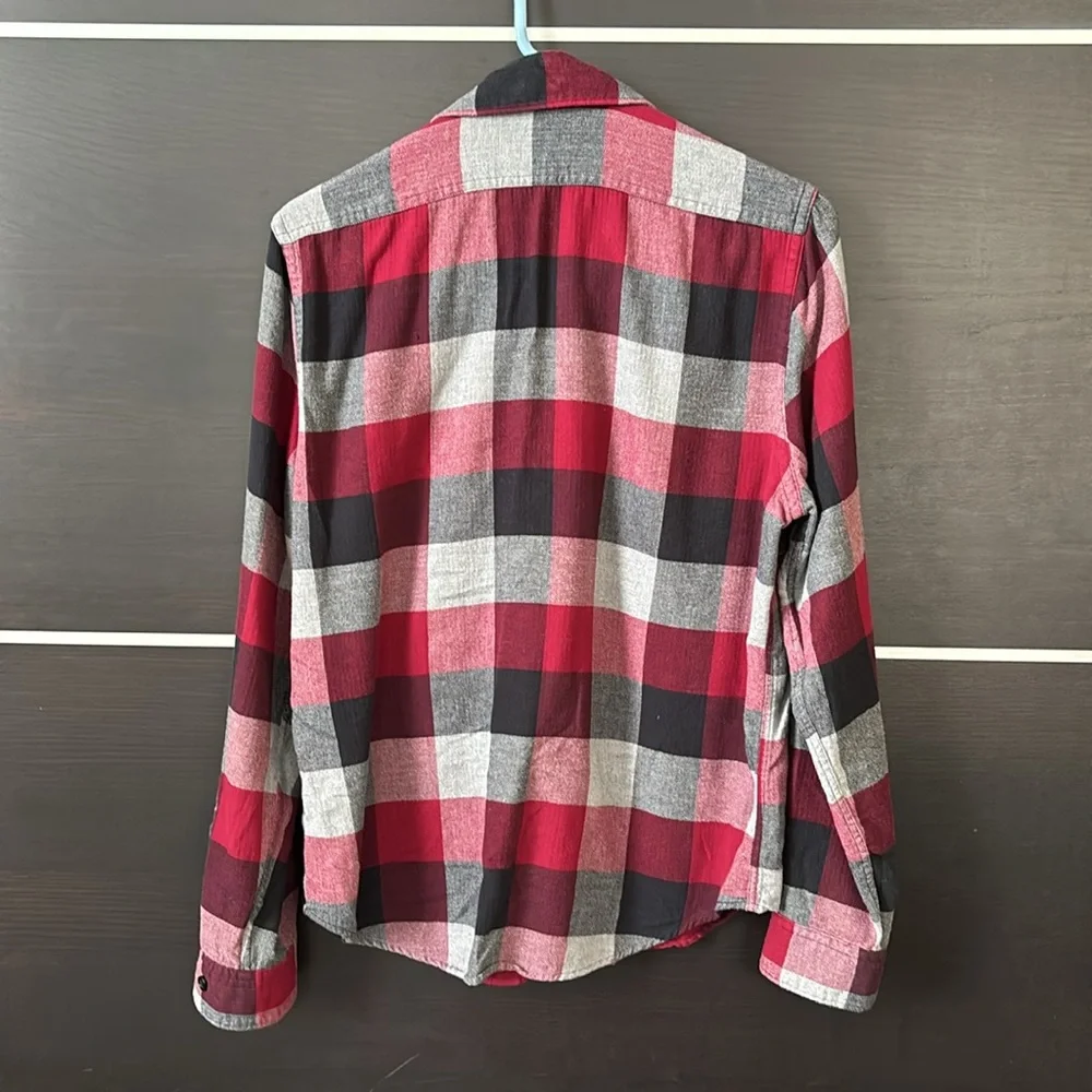 Express Men's Plaid Flannel Shirt